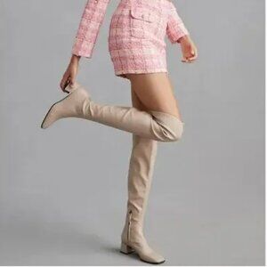 Bibilou Heeled Over the Knee Boots with Elegant Silhouette